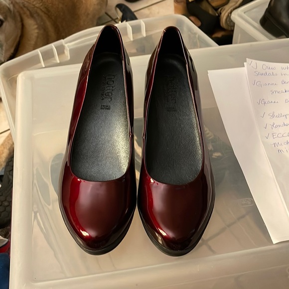 hotter Shoes Hotter Dark Red Heels Burgundy Poshmark